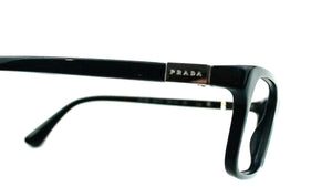 Prada Model VPN06S Black Glasses Frame