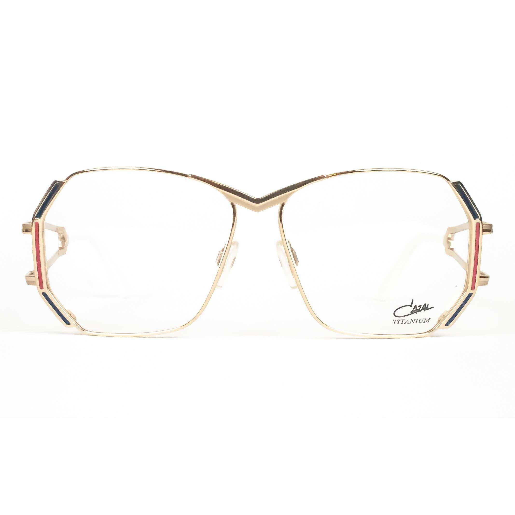 Cazal Model 225 Col.002 Blue Round Glasses