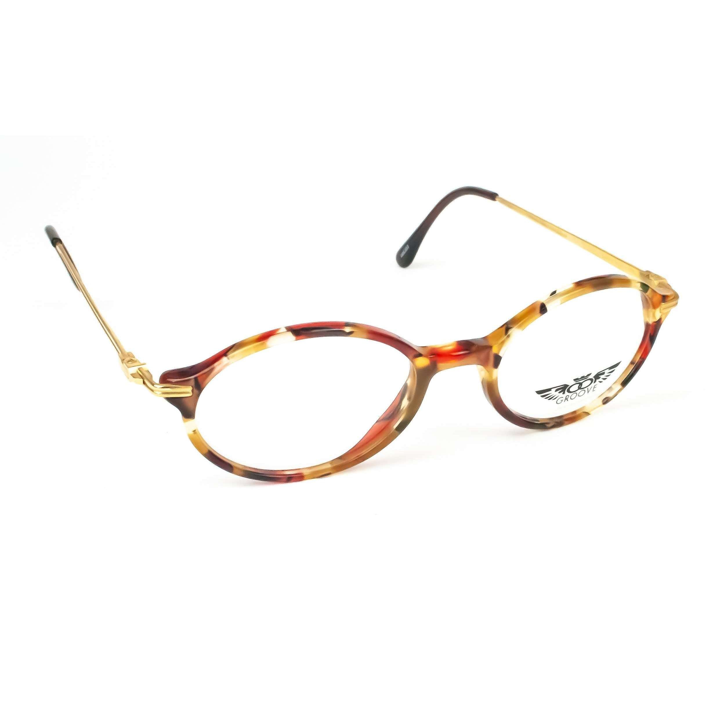 Groove by Kevin Young Red Round Glasses