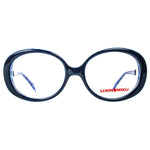 Alain Mikli Model ML1315 Blue Oversized Round Glasses