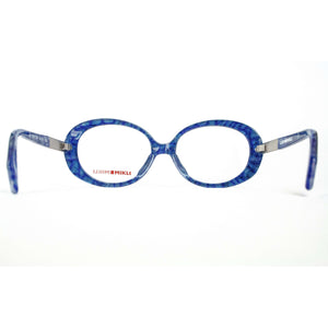 Alain Mikli Model ML1315 Blue Oversized Round Glasses