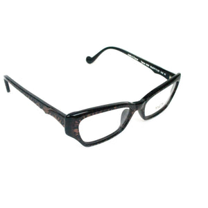 BOZ Tigress Leopard Black Cat Eye Glasses