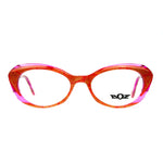 BOZ Salsa Gold And Pink Cat Eye Glasses