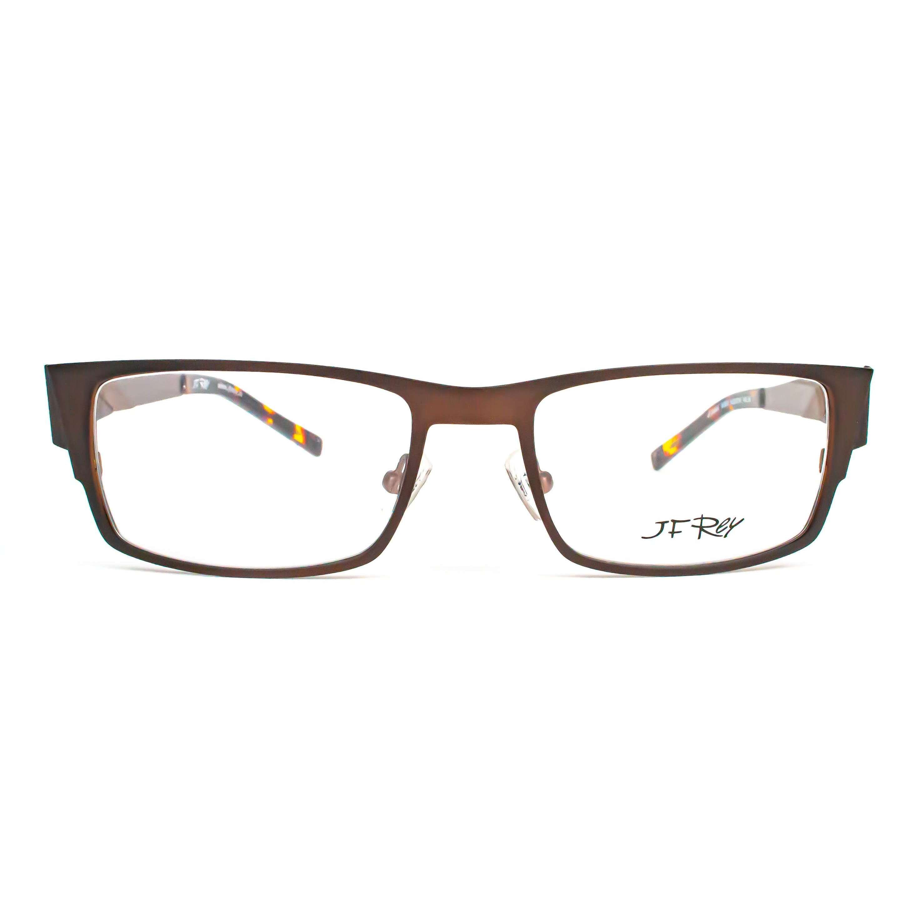 JF Rey Model 2409 Brown Metal Glasses