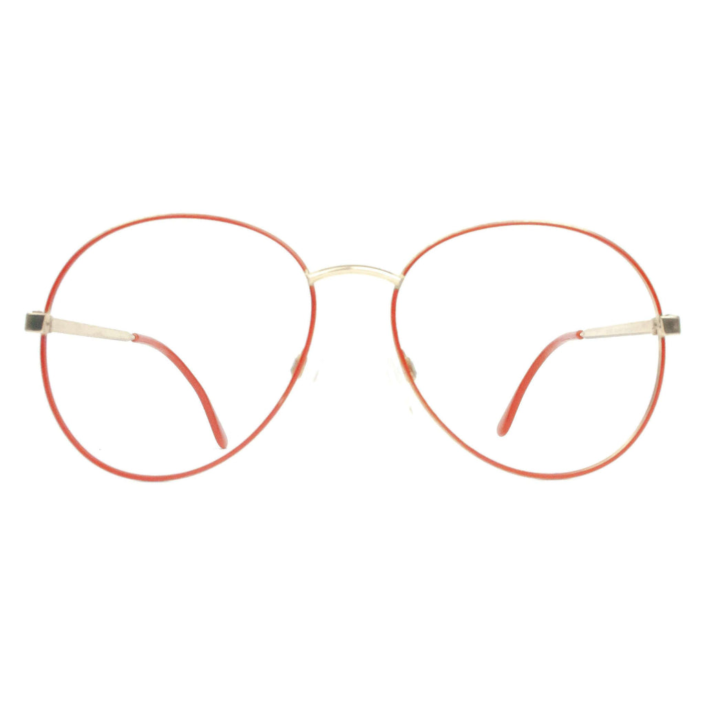 Nigura Teardrop Round Gold Glasses