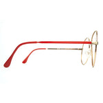 Nigura Teardrop Round Gold Glasses