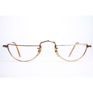 NHS Model 722 1/2 Eye Gold Glasses