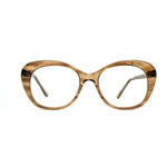 Harmony Coffee Cat Eye Glasses