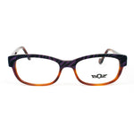 BOZ Springbok Purple Animal Print Full Rim Glasses