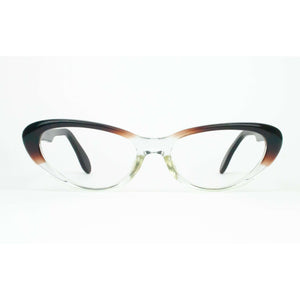 Optura Model Ribanna Brown Cat Eye Retro Glasses