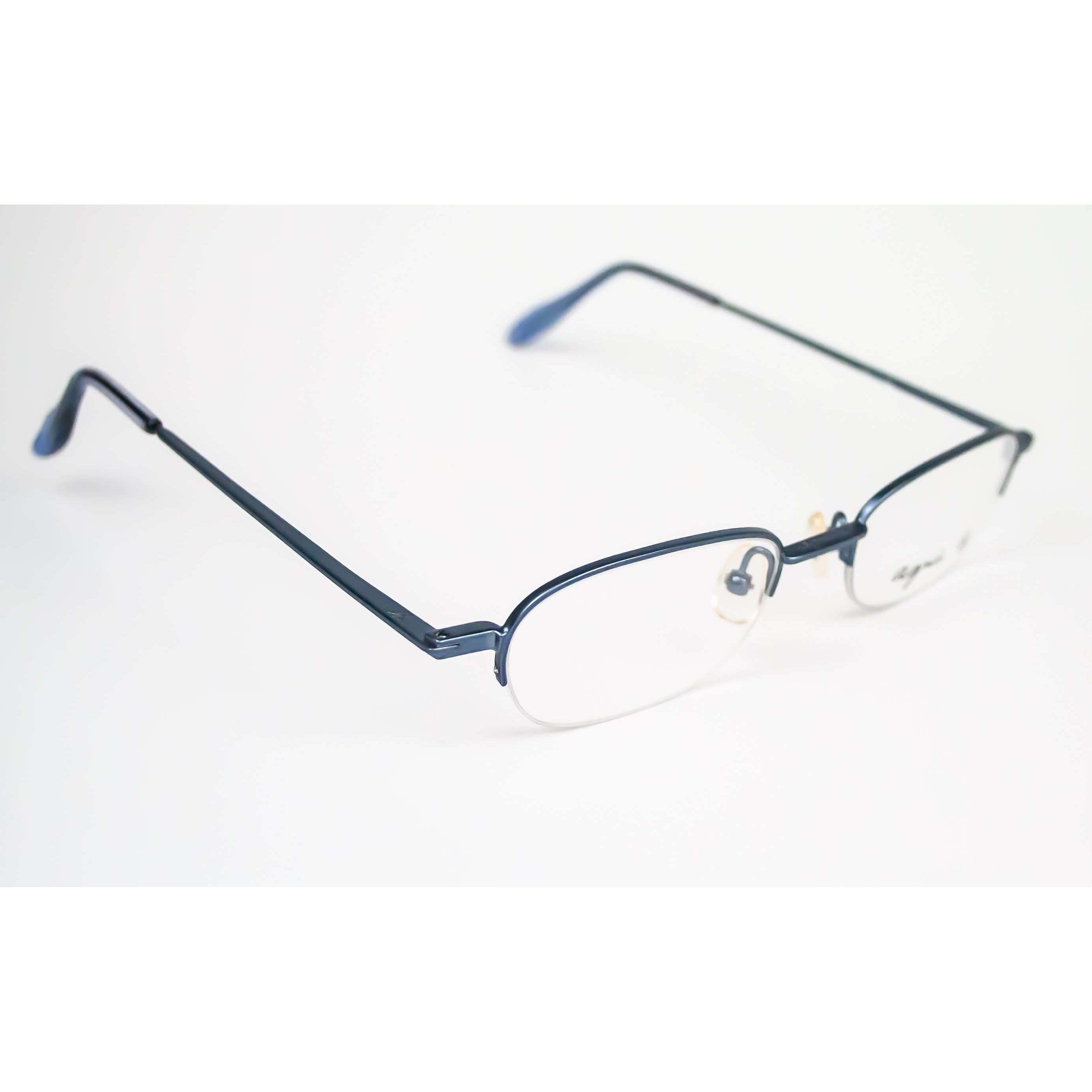 Agnes B Model MT30 Blue Oval Glasses