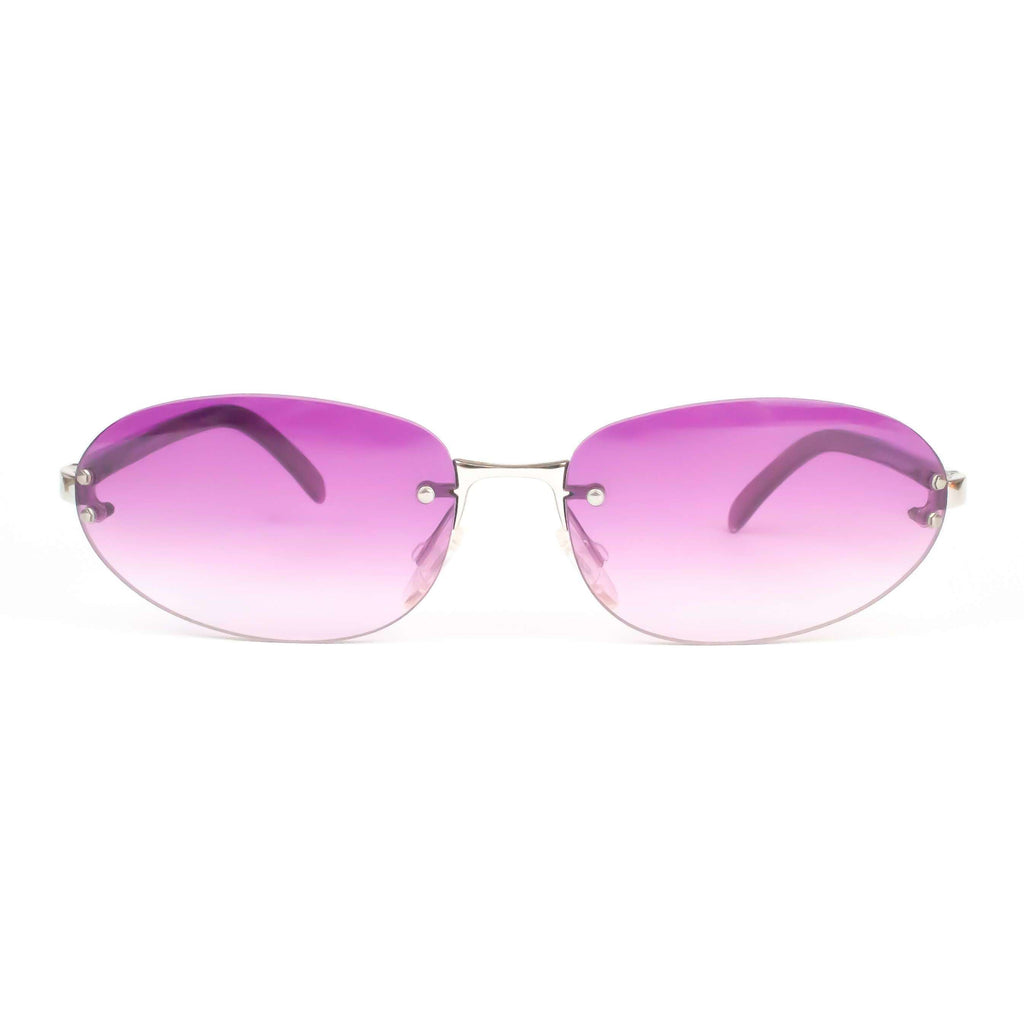 Fendi Model SL7327 Oval Pink Sunglasses