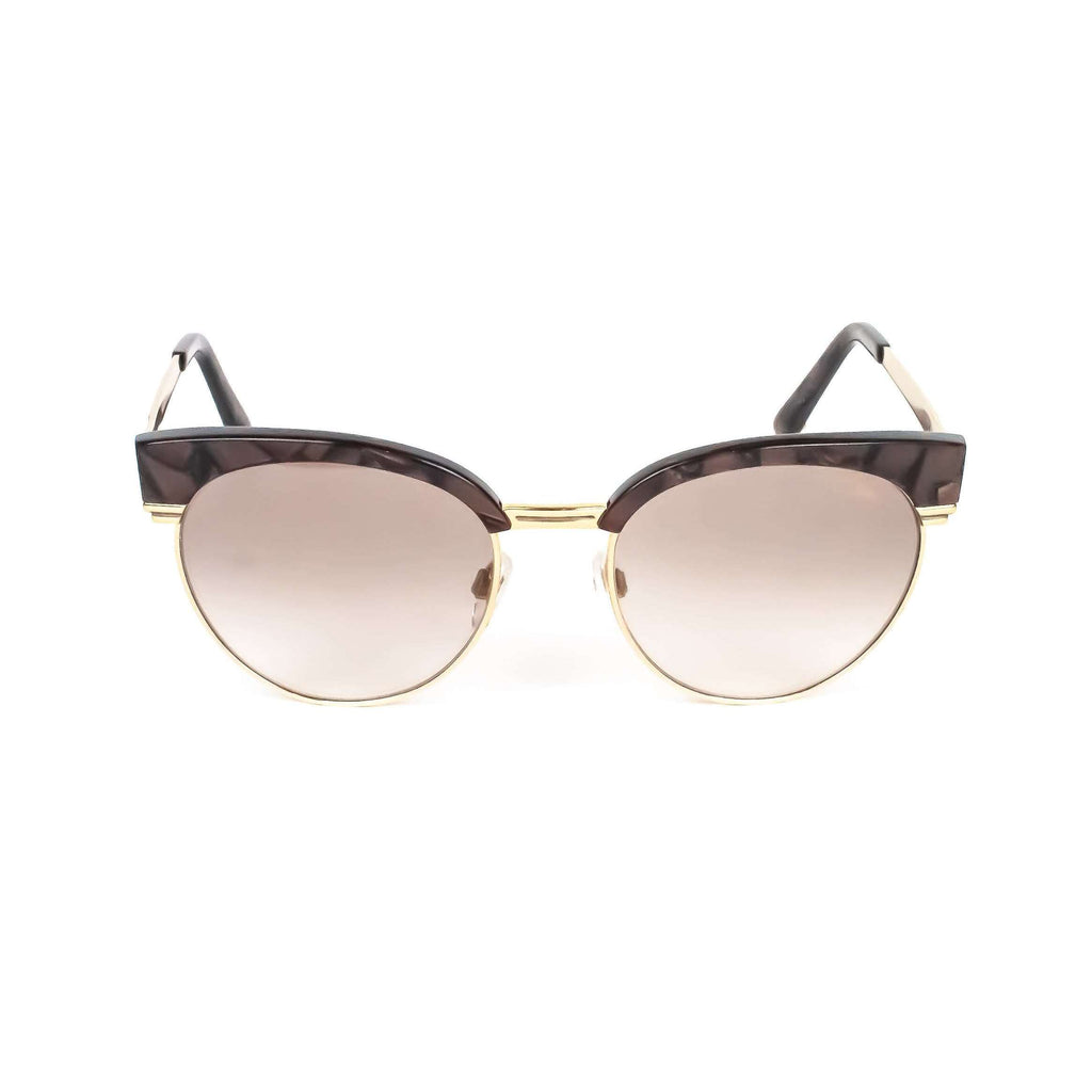 Cazal Sunglasses Model 9076 Colour 003 Cat Eye Gold Sunglasses