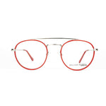 William Morris London LN50098 Red Round Glasses