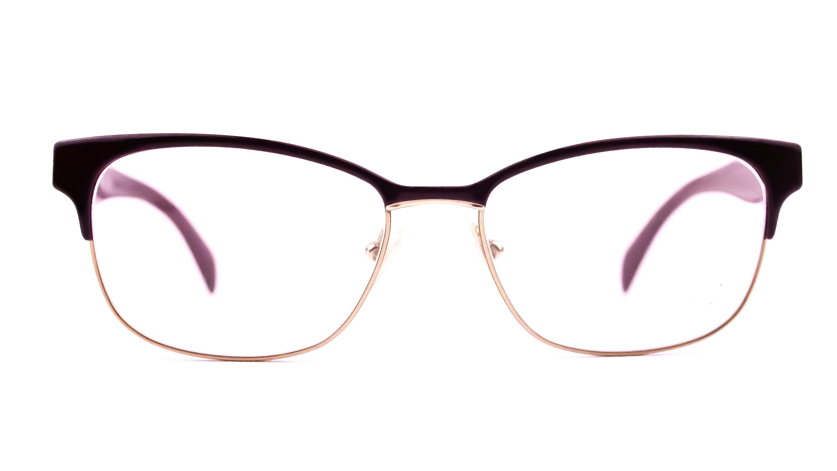 Prada Burgundy Cat Eye Ladies Glasses Frames VPR65R