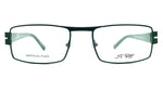 JF Rey Model 2392 Black Metal Rectangular Glasses Col.0045