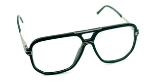 Cazal Model 6025 Col 002 Black/Silver Glasses