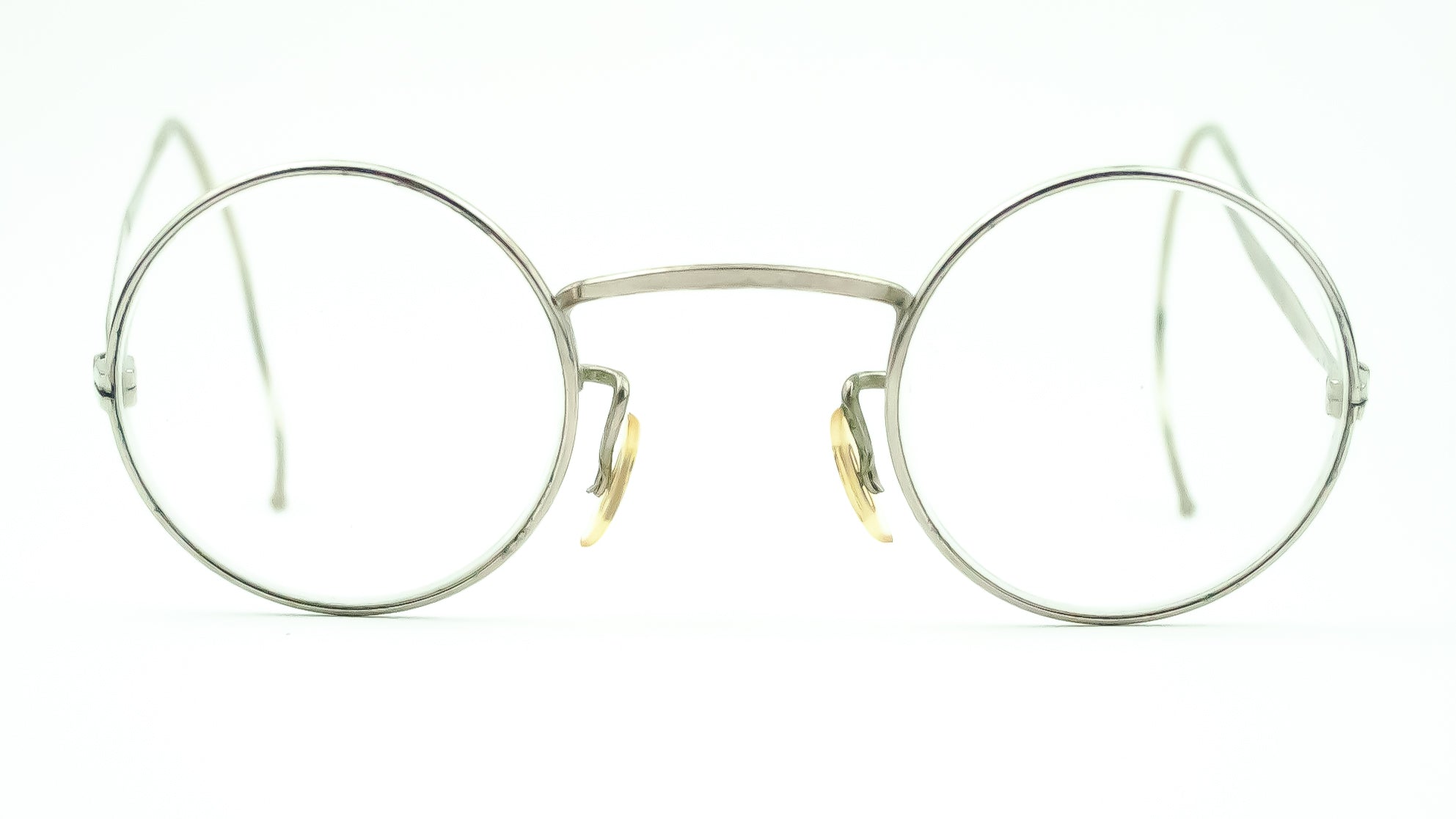 Antique Silver Vintage Hadley Unisex Glasses Frames