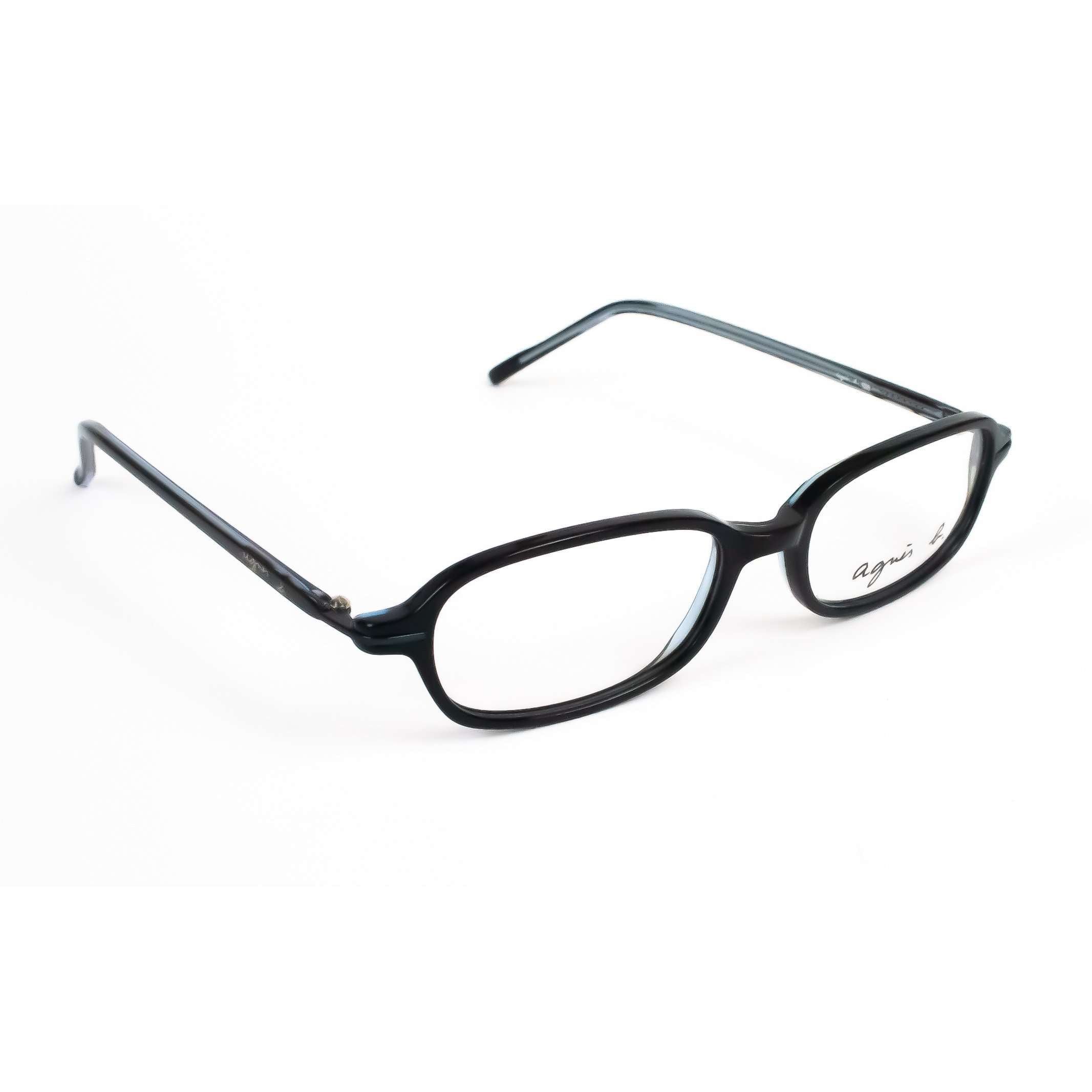 Agnes B Model PL44 Black Glasses