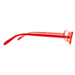 Agnes B Model PL46 Red Glasses