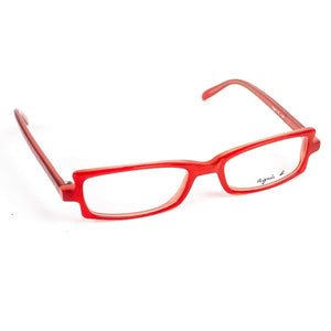 Agnes B Model PL46 Red Glasses