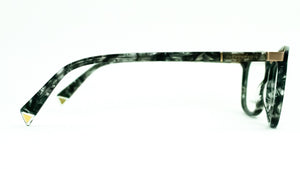 Elevenparis EPAA094 Black and Gold Glasses Frames