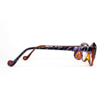 BOZ Salsa Purple and Brown Cat Eye Glasses