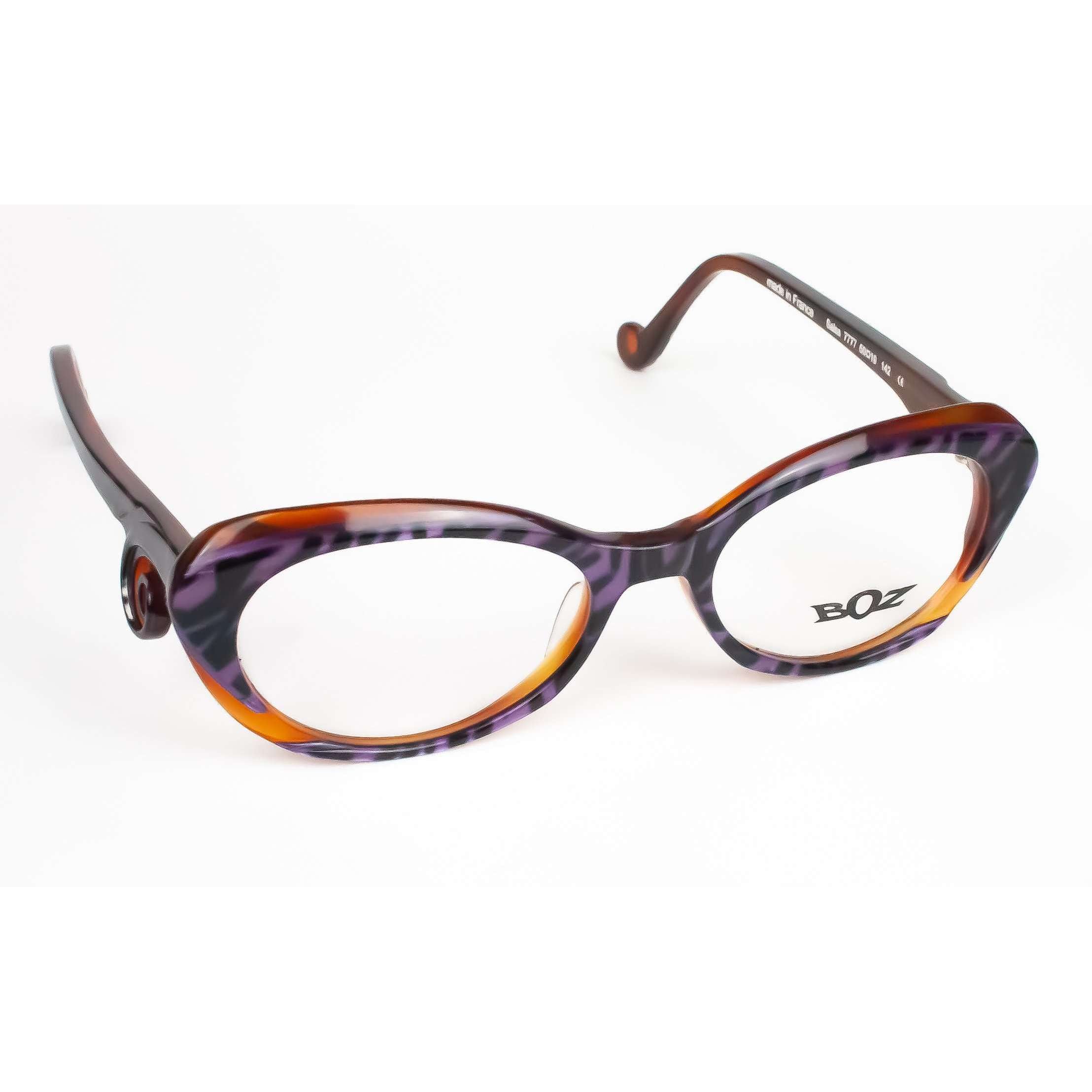 BOZ Salsa Purple and Brown Cat Eye Glasses