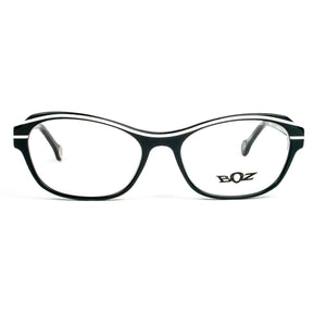 BOZ Wapiti Black Oval Glasses