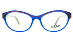 BOZ Wombat Blue Cat Eye Glasses