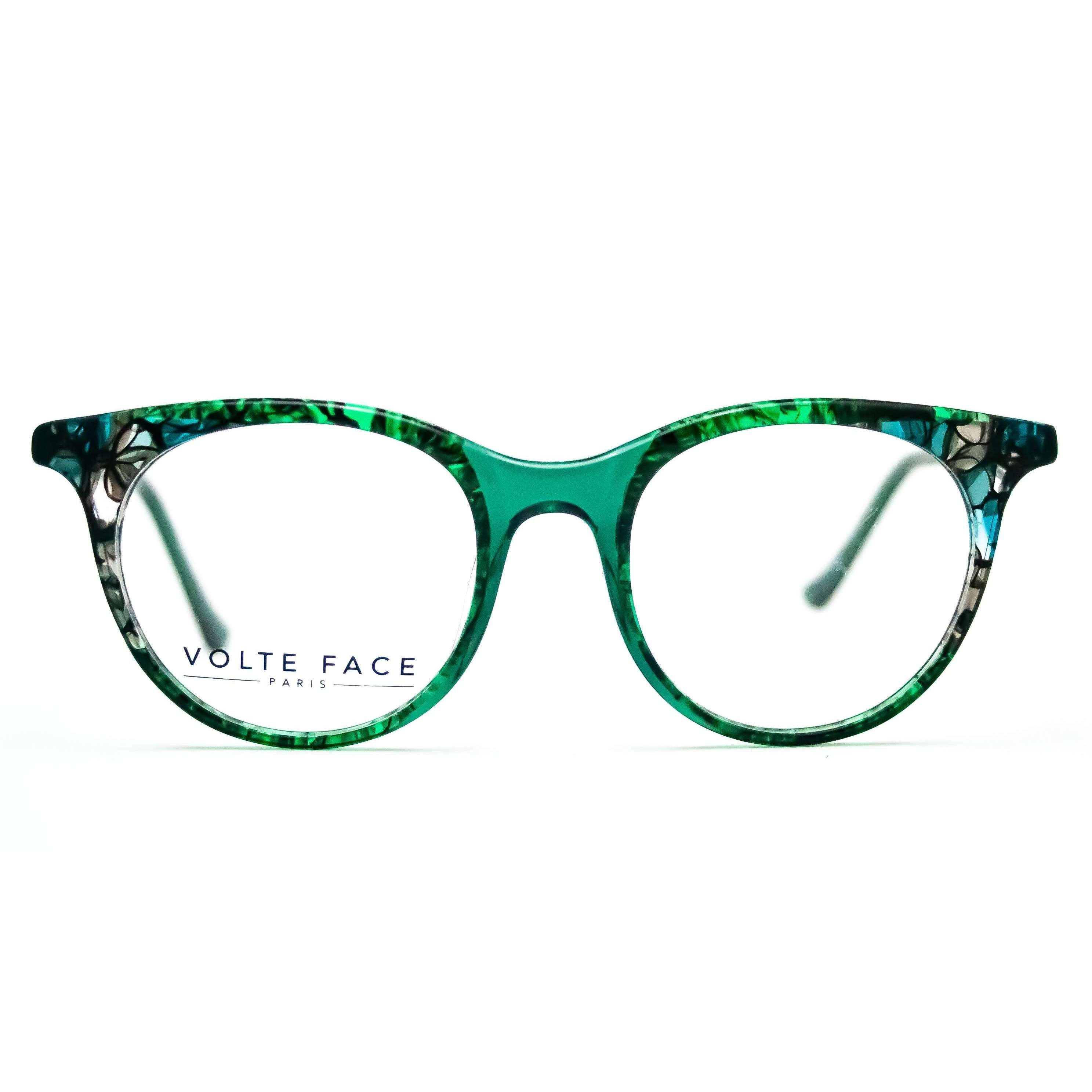 Volte Face Model JIPSY  green Round Glasses