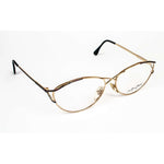 Espressioni Vintage Gold Oval Glasses