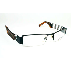 JF Rey Model 2285 Brown Rectangular Glasses