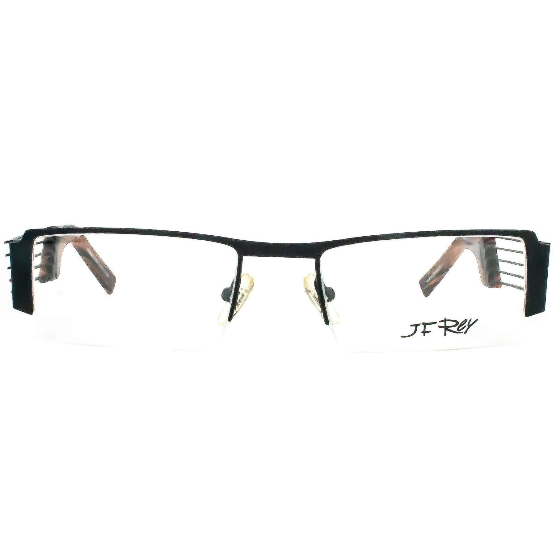 JF Rey Model 2285 Brown Rectangular Glasses