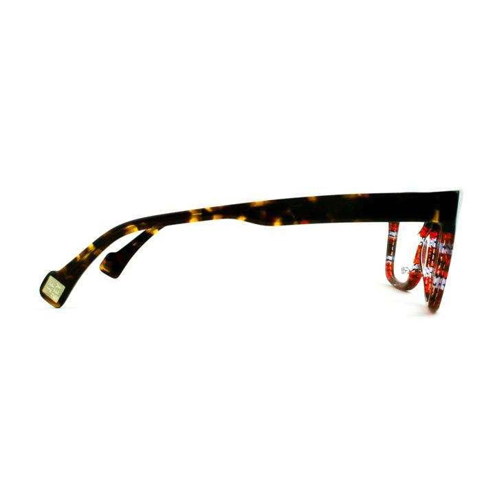 JF Rey Model 1296 9535 Tortoiseshell Rectangulare Glasses