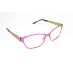 JF Rey Model 2588 Pink Cat Eye Metal Glasses