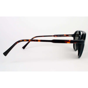 SunSea sunglasses in Black and Mirror Lenses Round