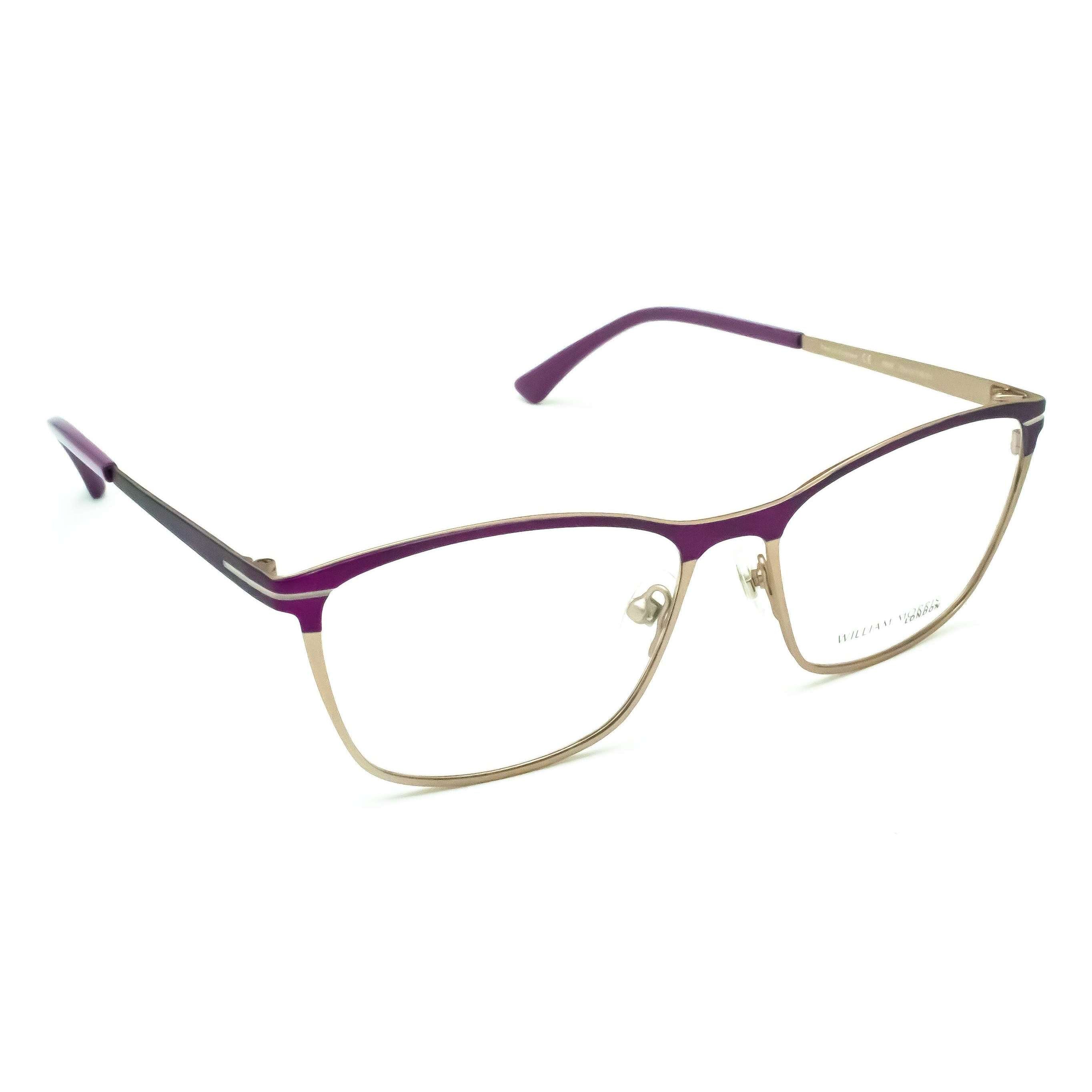 William Morris London 6999 Purple Round Glasses