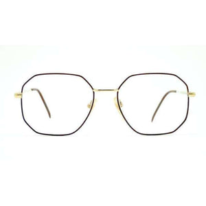 Octavia Square Burgundy Glasses
