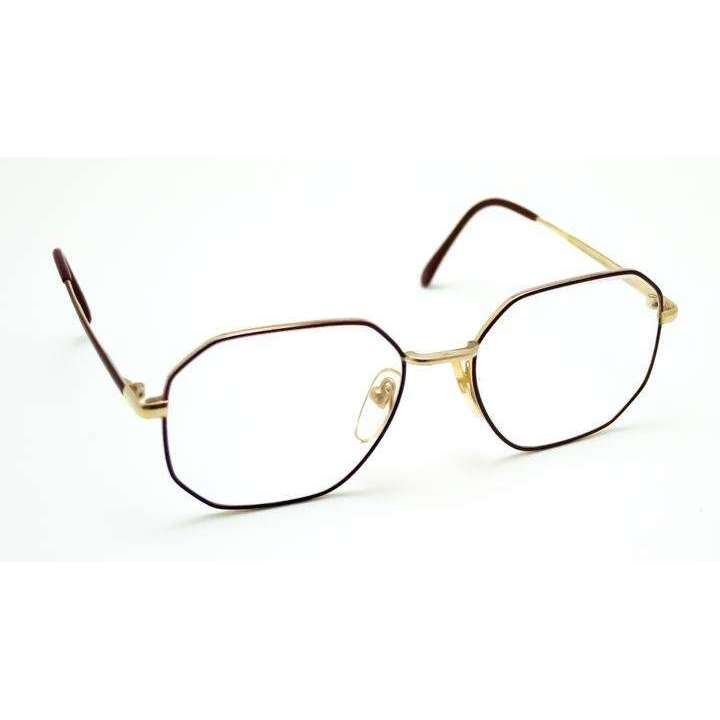 Octavia Square Burgundy Glasses