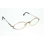 Cazal Model 415 Gold Metal Retro Glasses
