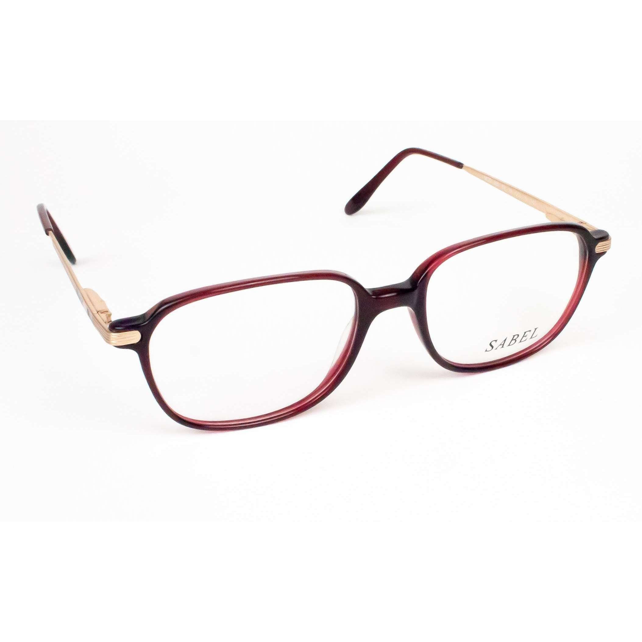 Sabel Model 300 Burgandy Glasses