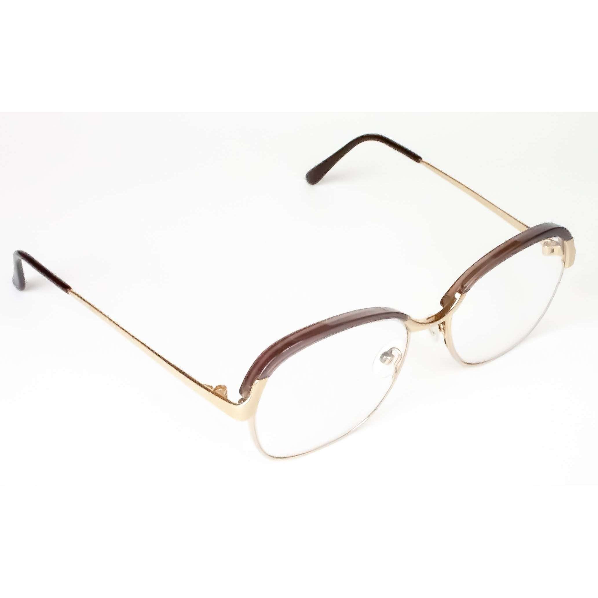 Fauna Gold Round Glasses