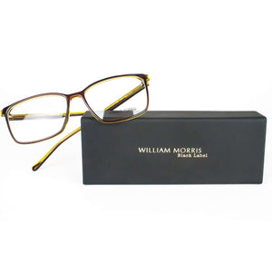 William Morris London Model 6994 Brown-green Square Unisex Glasses