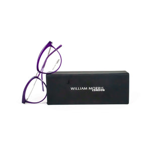 William Morris London Model 6990 Purple Glasses