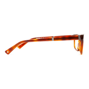 William Morris London Model LN6976 Brown Square Glasses