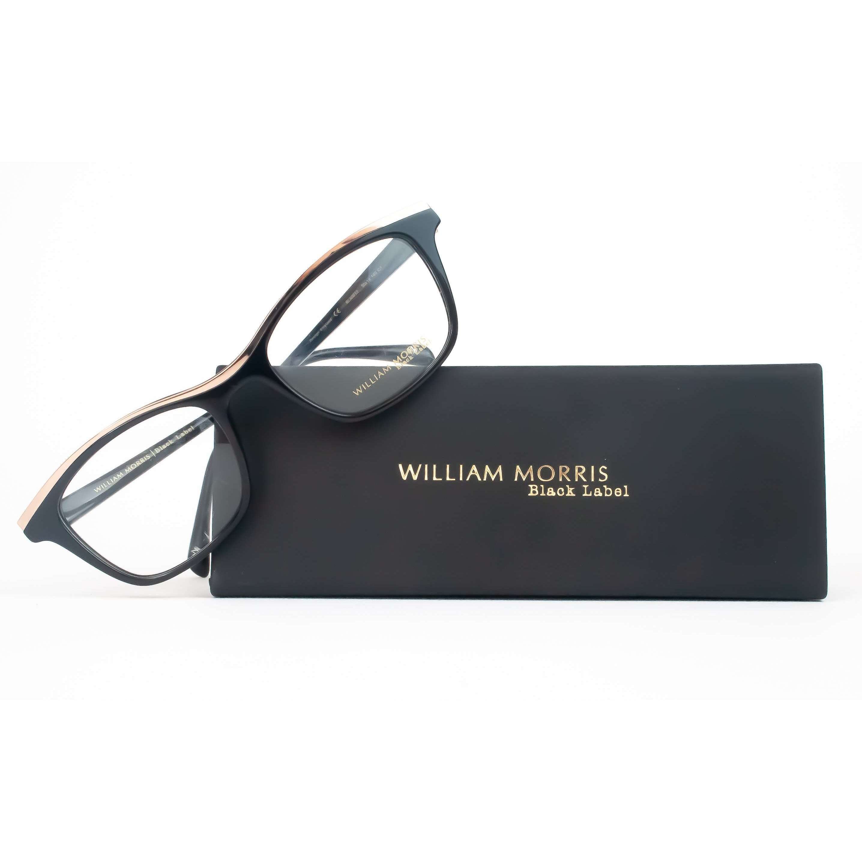 William Morris Black Label Model BL40013 Black Glasses